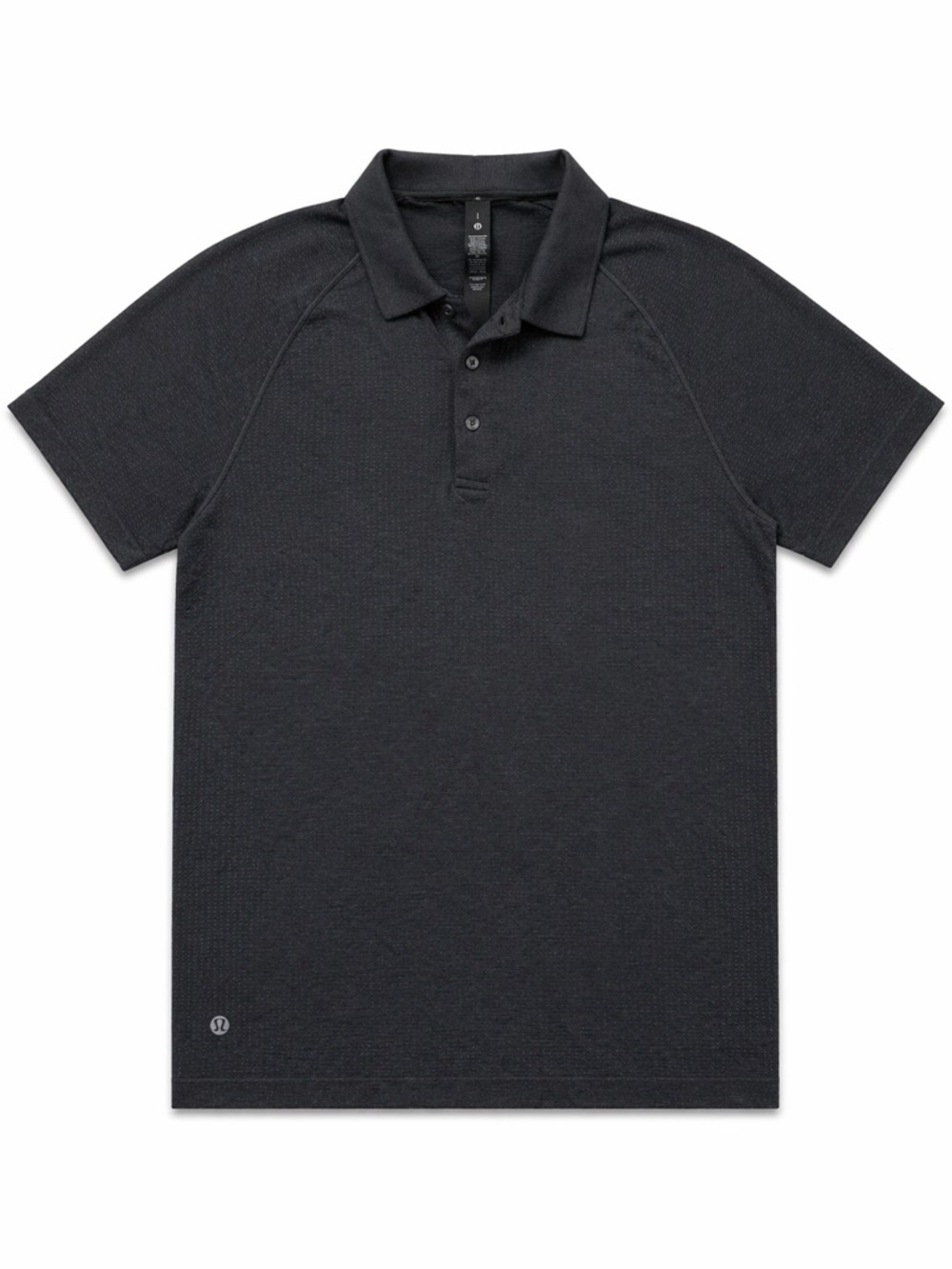 Lululemon Evolution Short Sleeve Polo – Black/Charcoal – Size L – NWT
